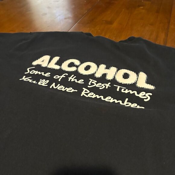 Brad Paisley 2007 Double Sided Alcohol Tour T Shirt Gildan Mens Shirt Sz L - Picture 3 of 7